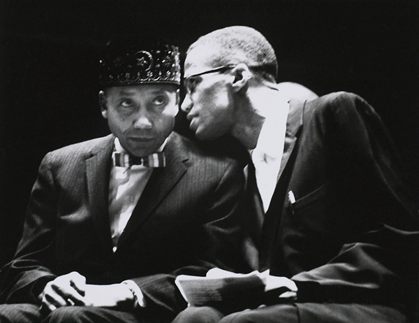Malcolm X and Elijah Muhammad