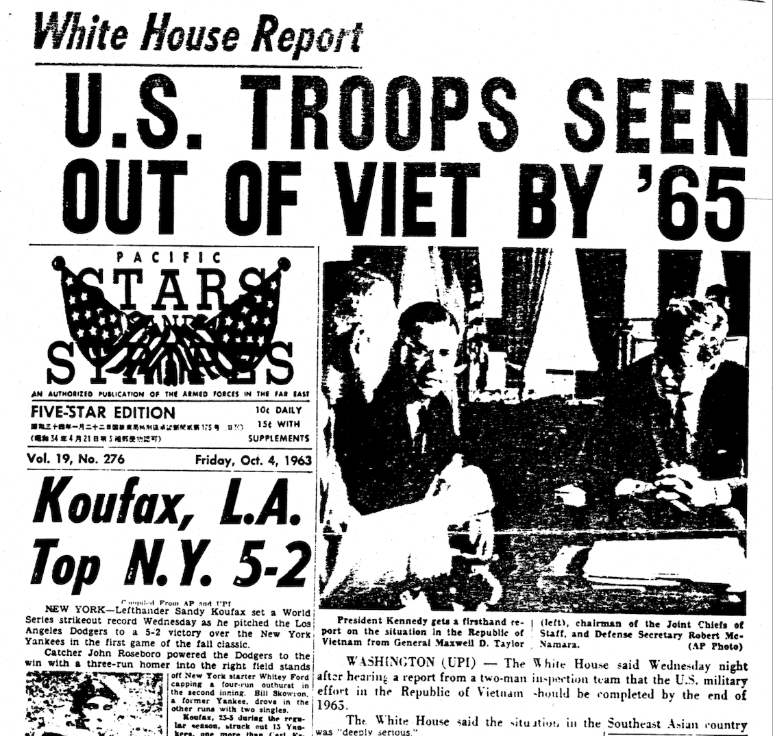 4 Stars and Stripes Oct 1963