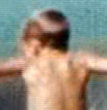 Figure 13. Kodachrome II frame of the author midflight off a high dive in the 1960s. The frame does not accurately portray the author&rsquo;s short, consistently blond hair. (Source: Author&rsquo;s archive)