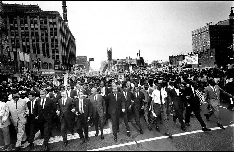 Detroit march