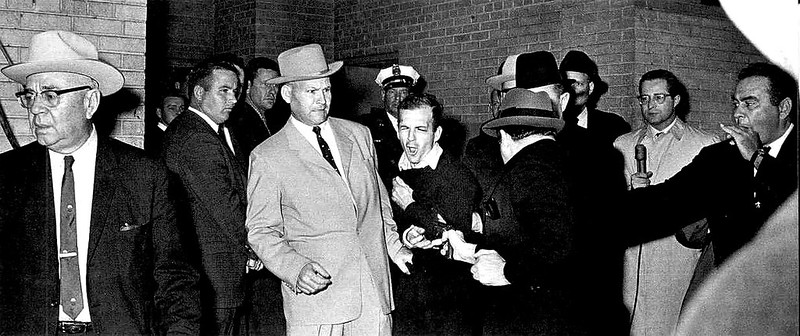 An Extended Image of Jack Ruby Pointing the Gun at Lee Harvey Oswald