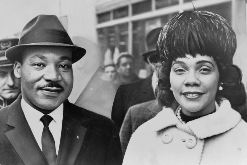 MLK and Coretta Scott King