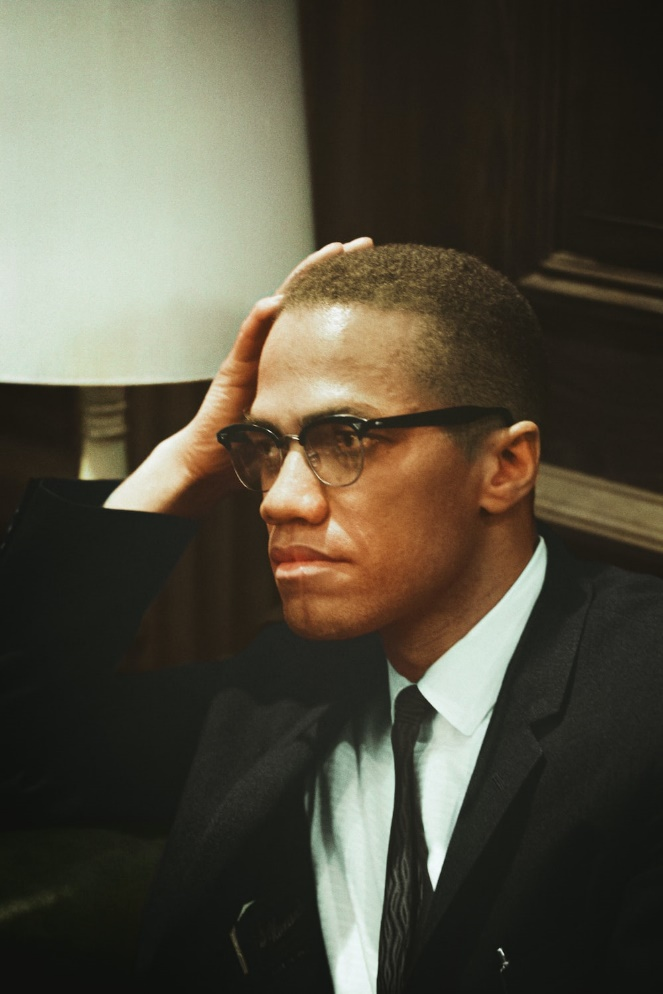 colorized Malcolm X
