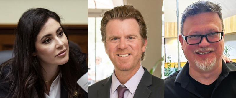 Luna Meets with K and K Authors Mark Adamczyk and Andrew Iler