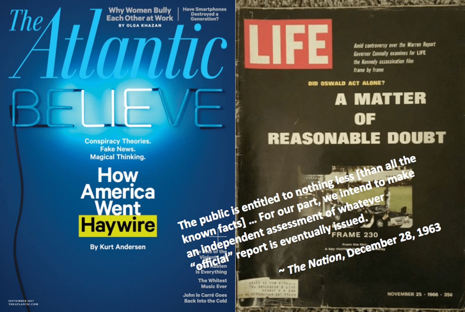 How The Atlantic Monthly and Kurt Andersen Went Haywire