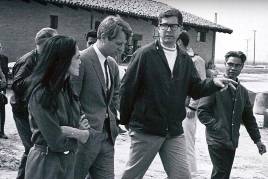 Robert F. Kennedy and Paul Schrade with  Dolores Huerta