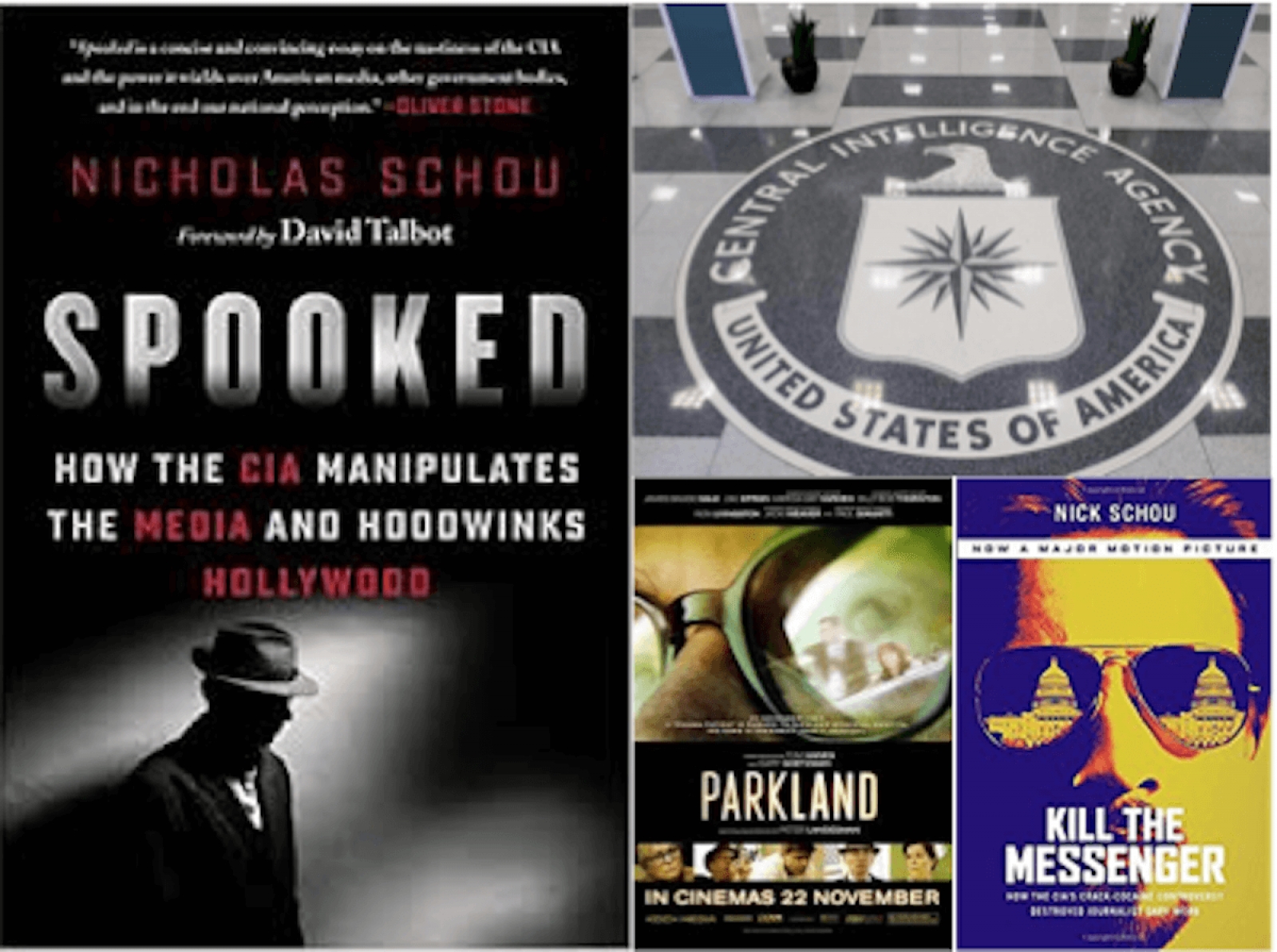 Nicholas Schou, Spooked: How the CIA Manipulates the Media and Hoodwinks Hollywood