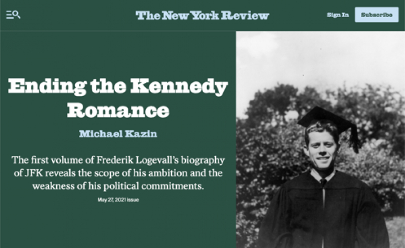 Michael Kazin and the NY Review vs JFK